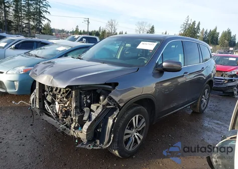2018 Honda Pilot Ex-L z USA, uszkodzony, nr VIN 5FNYF6H5XJB028332